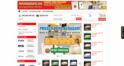 Desktop Screenshot of percetakangarut.com